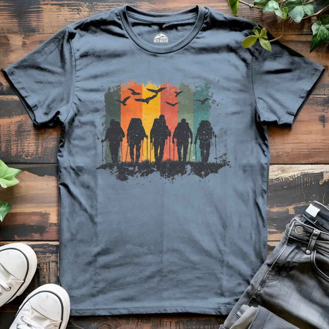 Sunset Hikers Tee
