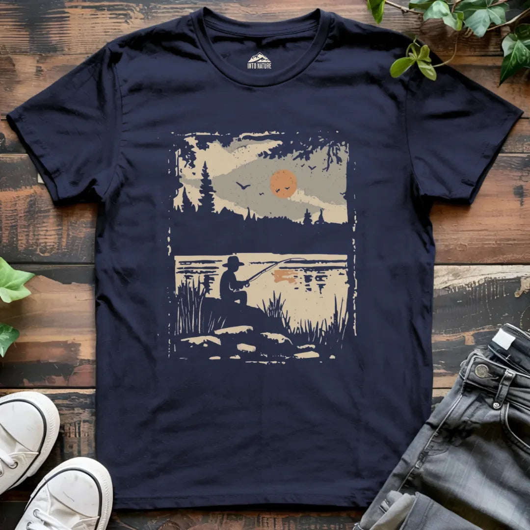 Fishing Portrait Tee
