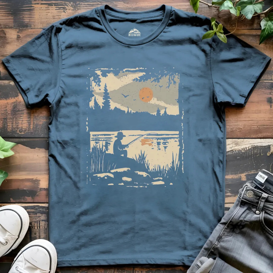 Fishing Portrait Tee
