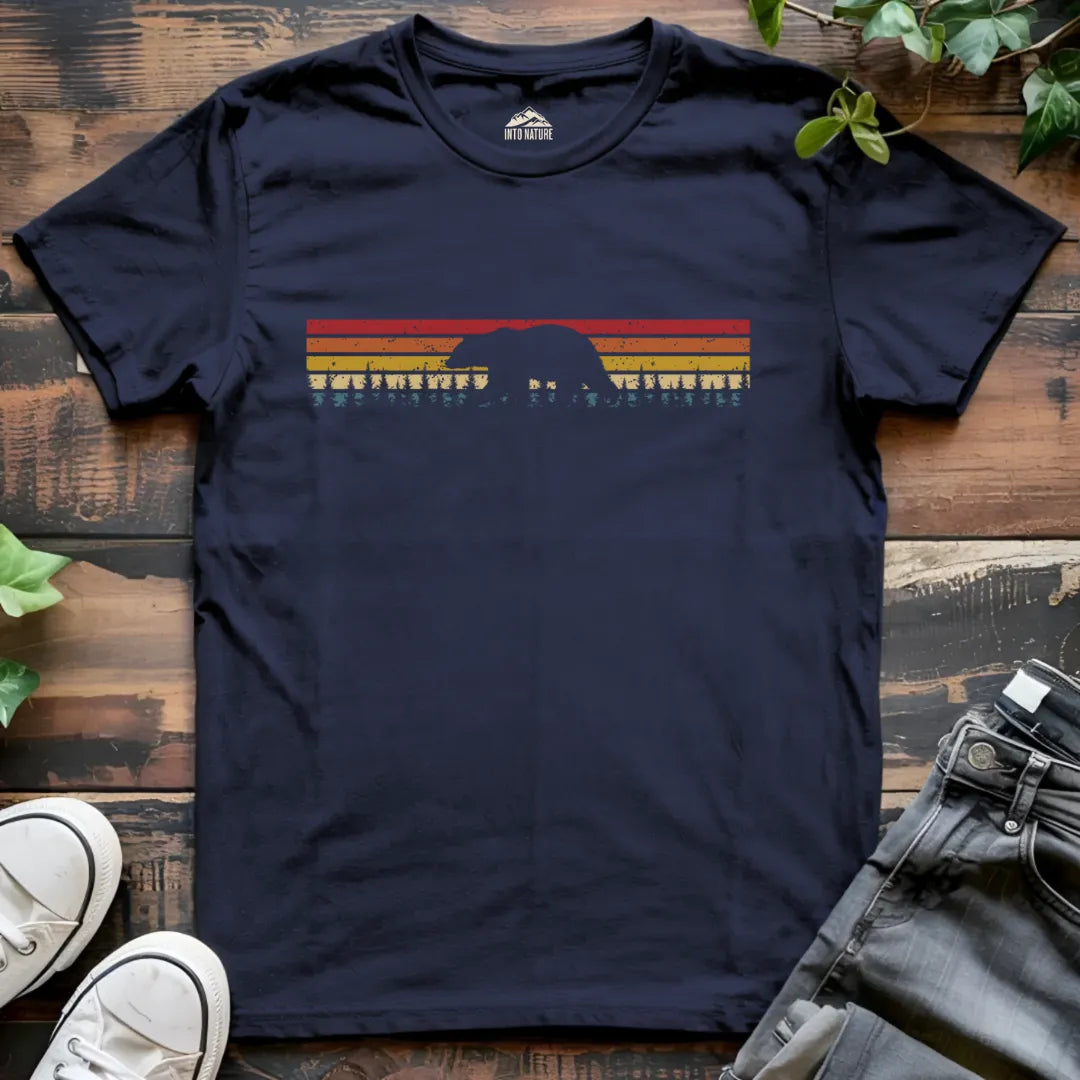 Vintage Sunset Bear Tee