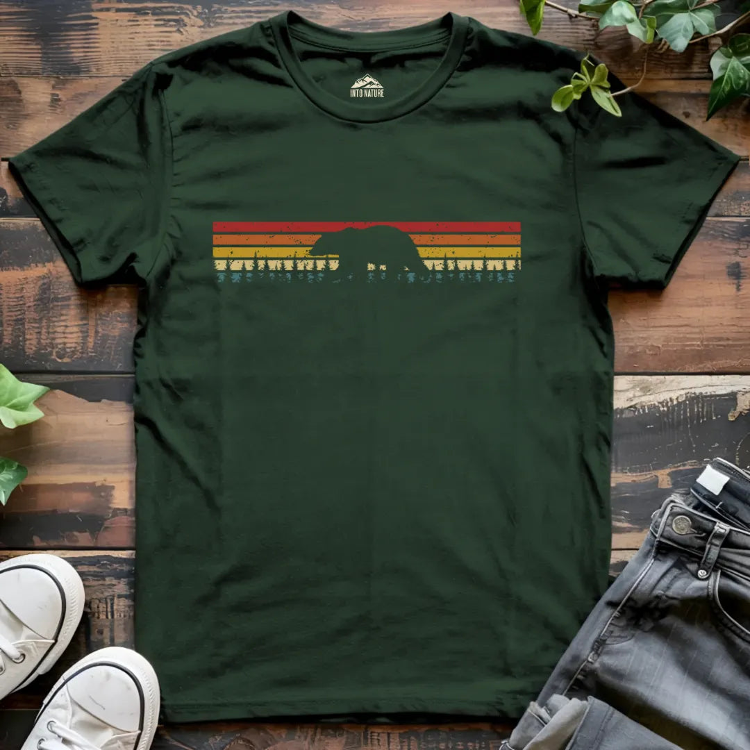 Vintage Sunset Bear Tee