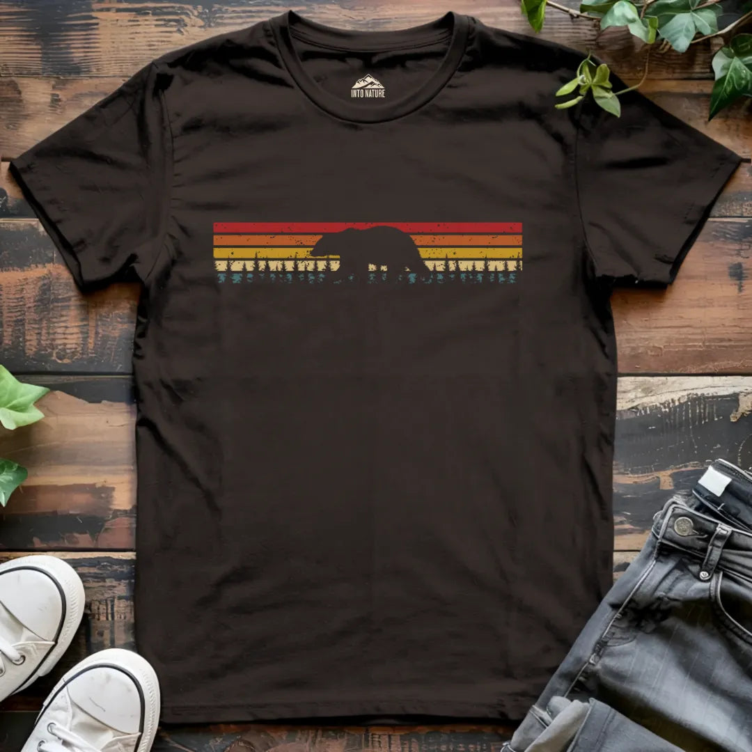 Vintage Sunset Bear Tee