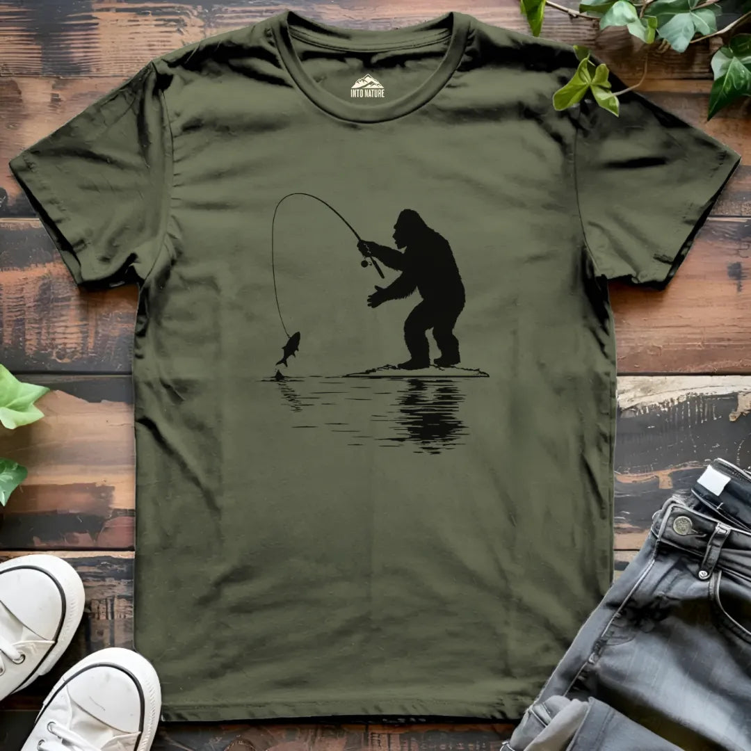 Bigfoot Fishing Tee