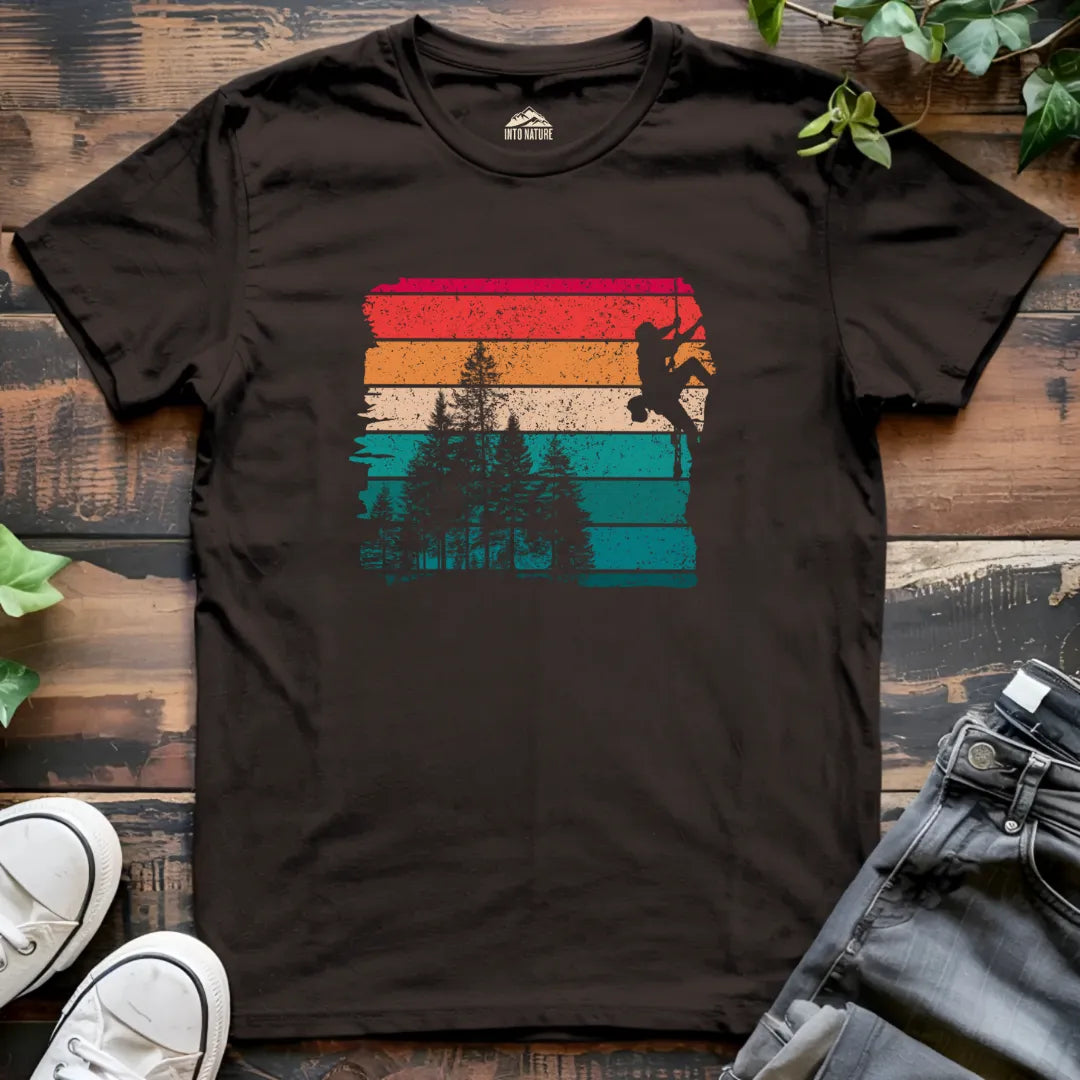 Vintage Rock Climbing Adventure Tee