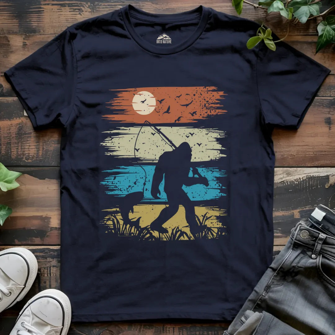 Bigfoot Fishing Adventure Tee