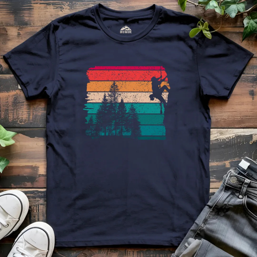 Vintage Rock Climbing Adventure Tee