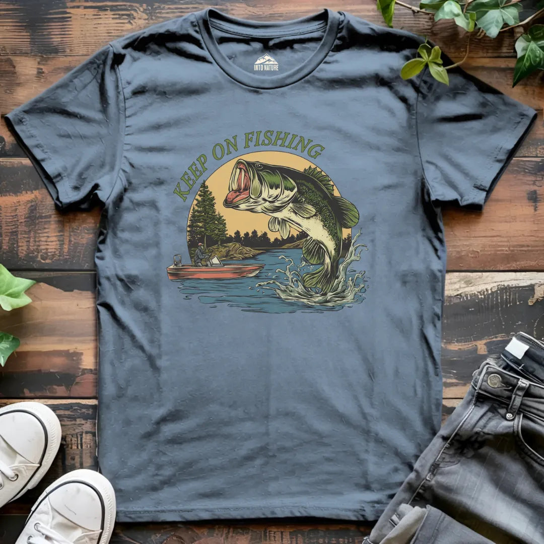 Keep on Fishing Tee