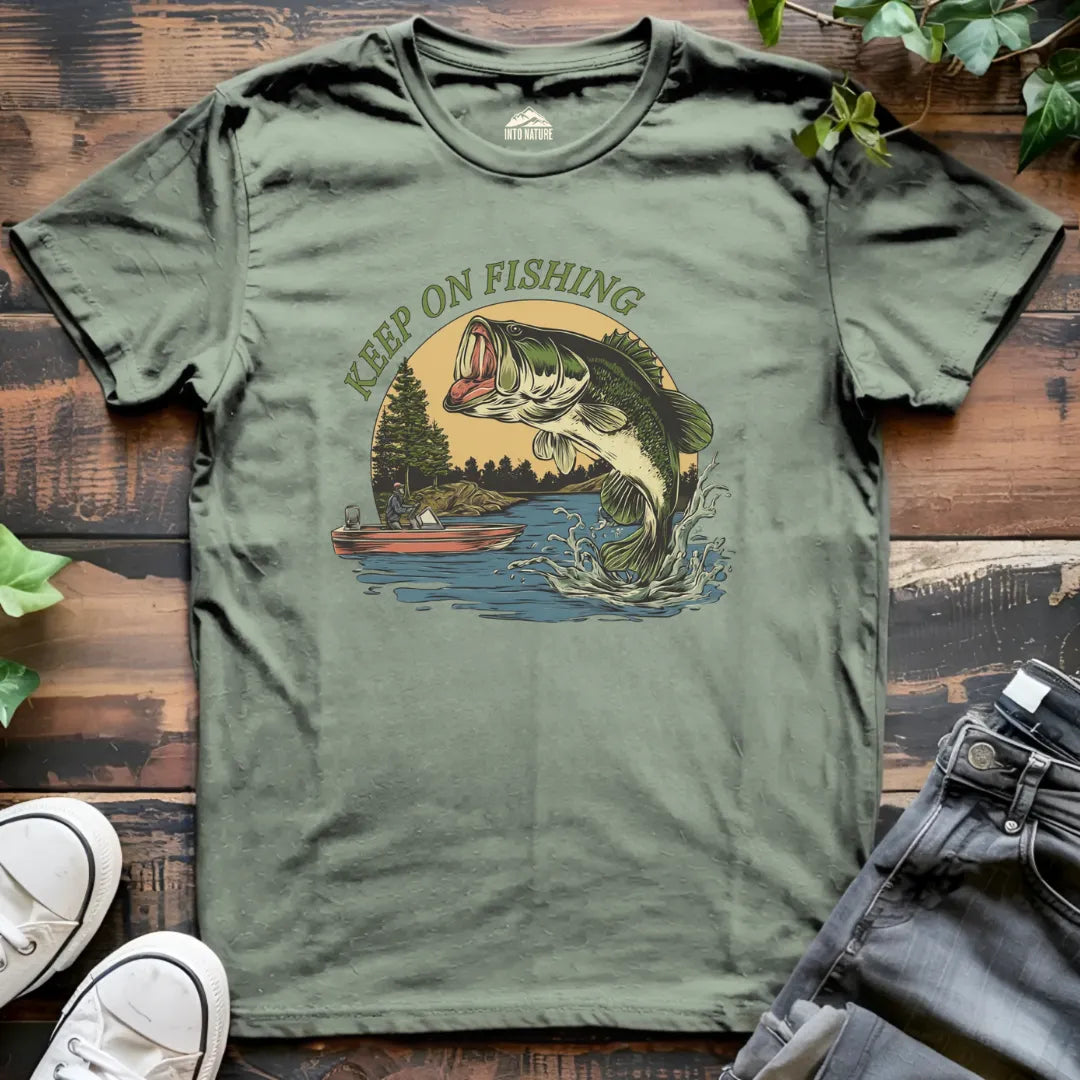 Keep on Fishing Tee