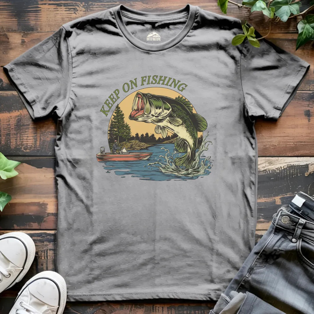 Keep on Fishing Tee