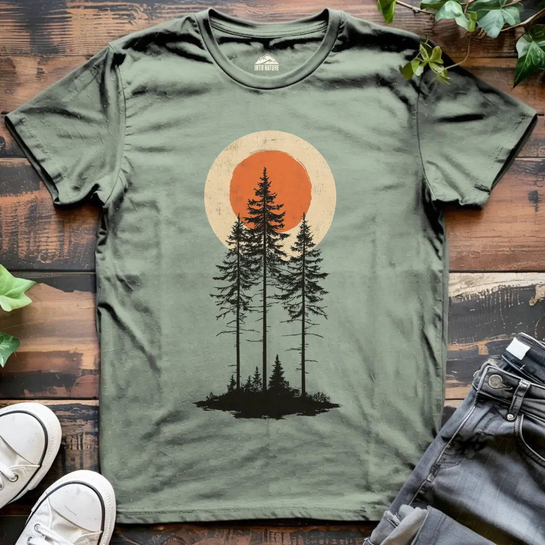 Trees & Sunrise Tee