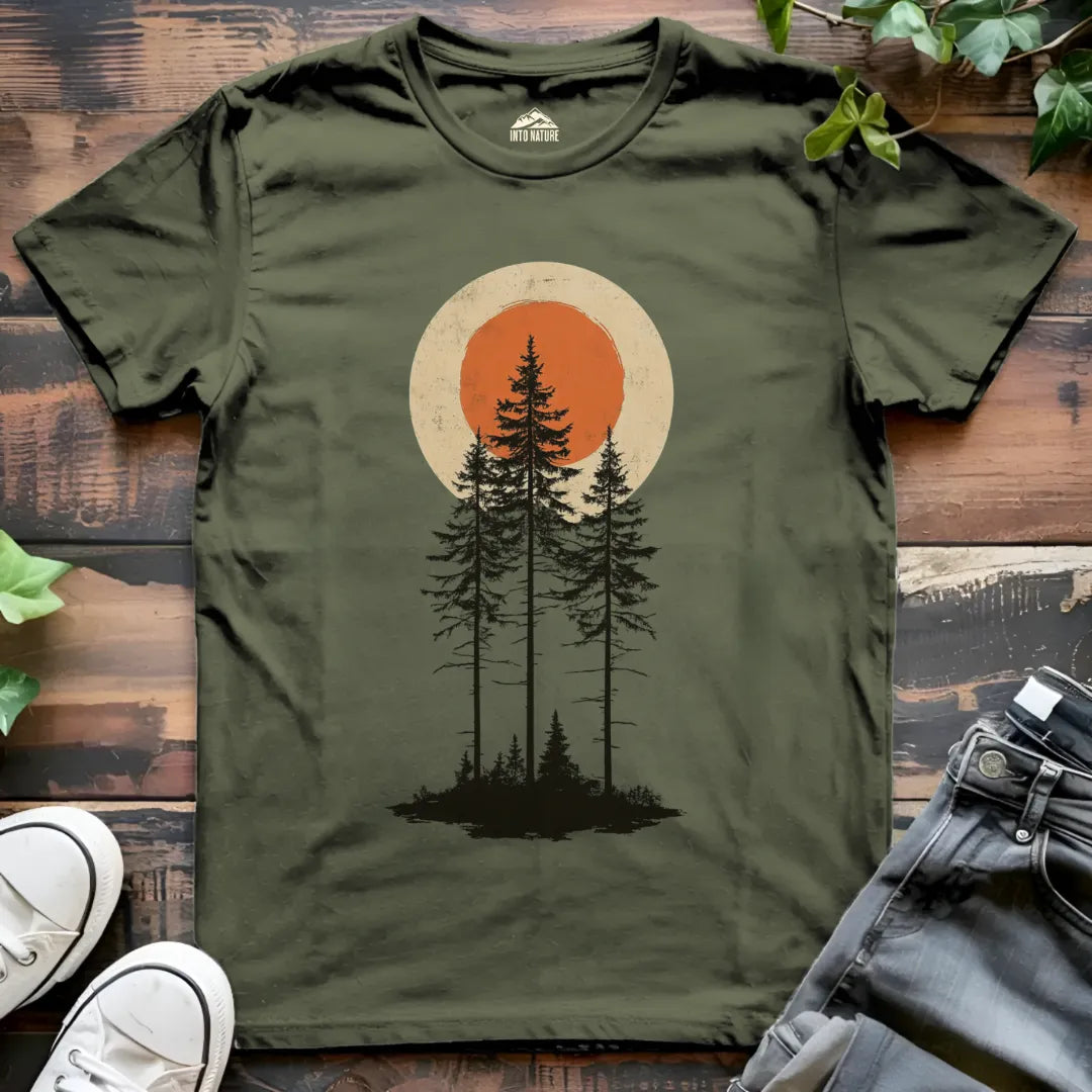 Trees & Sunrise Tee