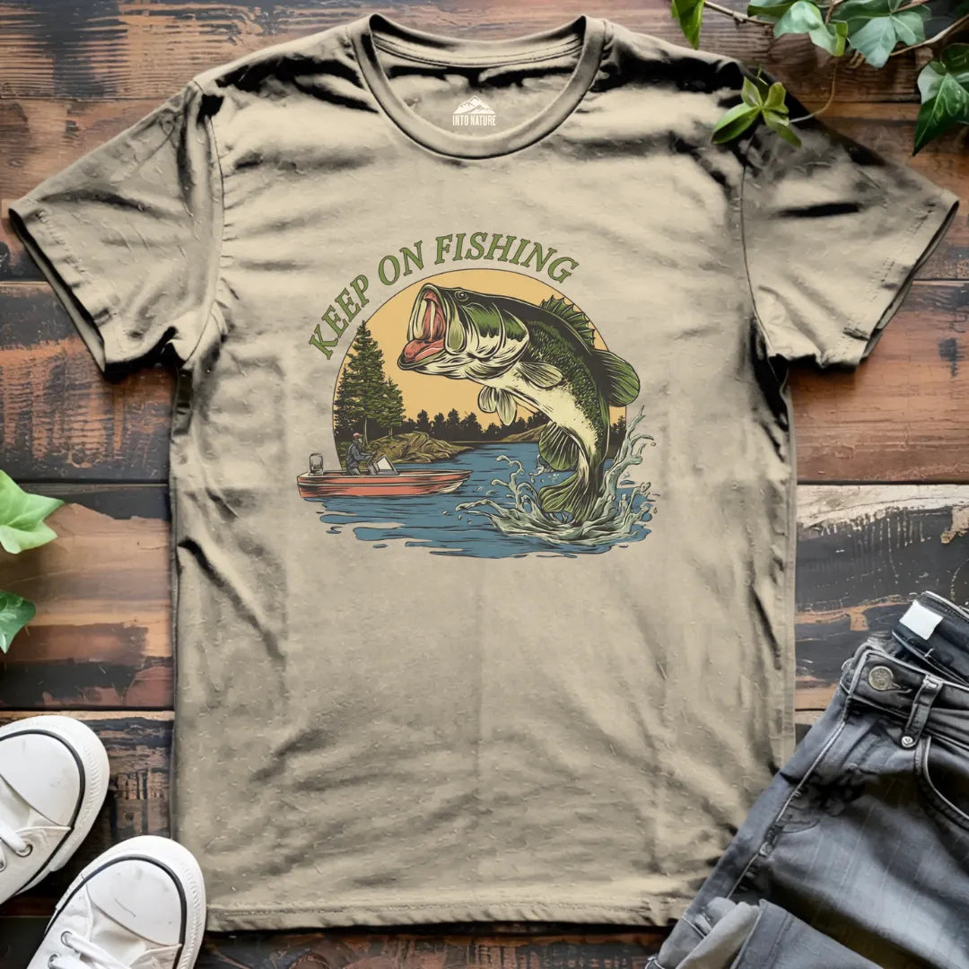 Keep on Fishing Tee