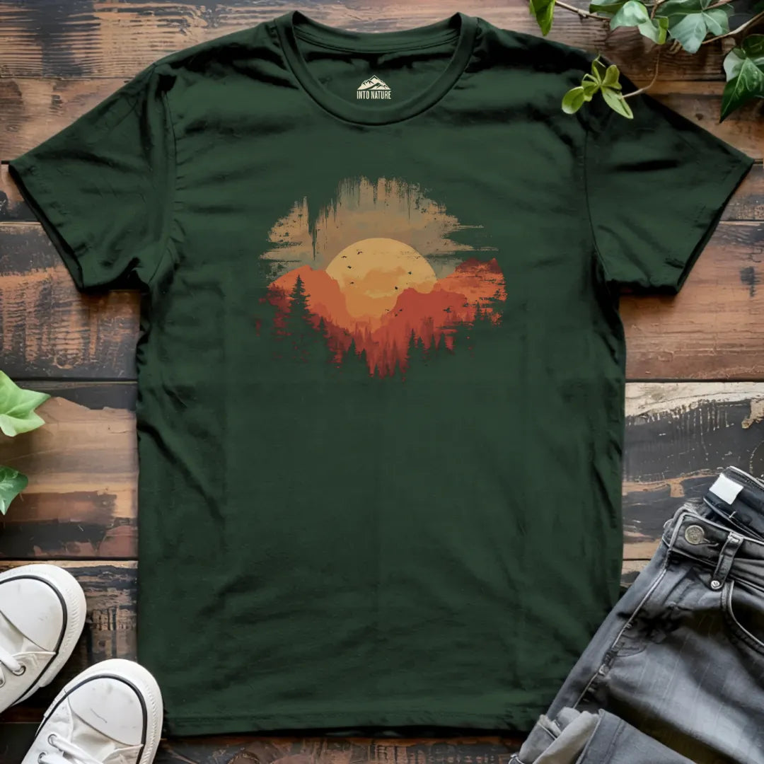 The Rustic Sunset Tee