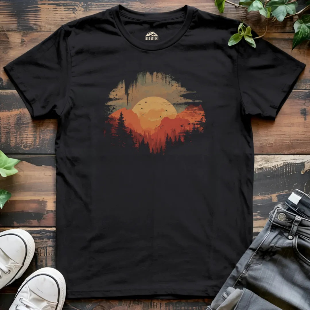 The Rustic Sunset Tee