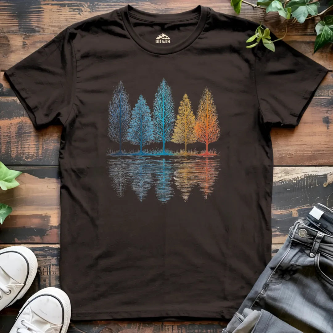 Rainbow Pines Autumn Tee