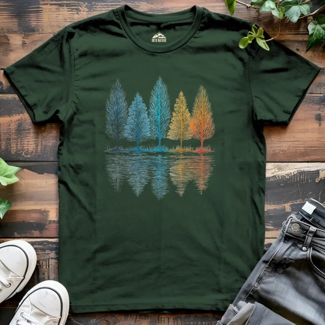 Rainbow Pines Autumn Tee