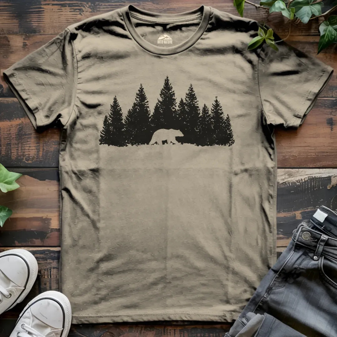 Forest Bear Silhouette Tee