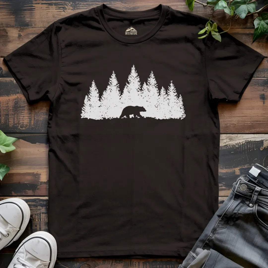 Forest Bear Silhouette Tee