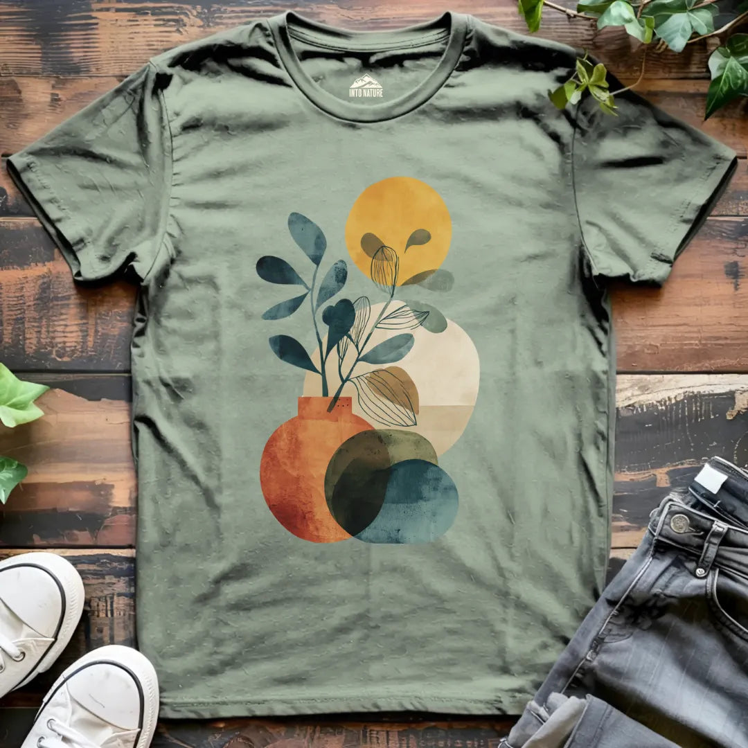 Bohemian Floral Painting Tee