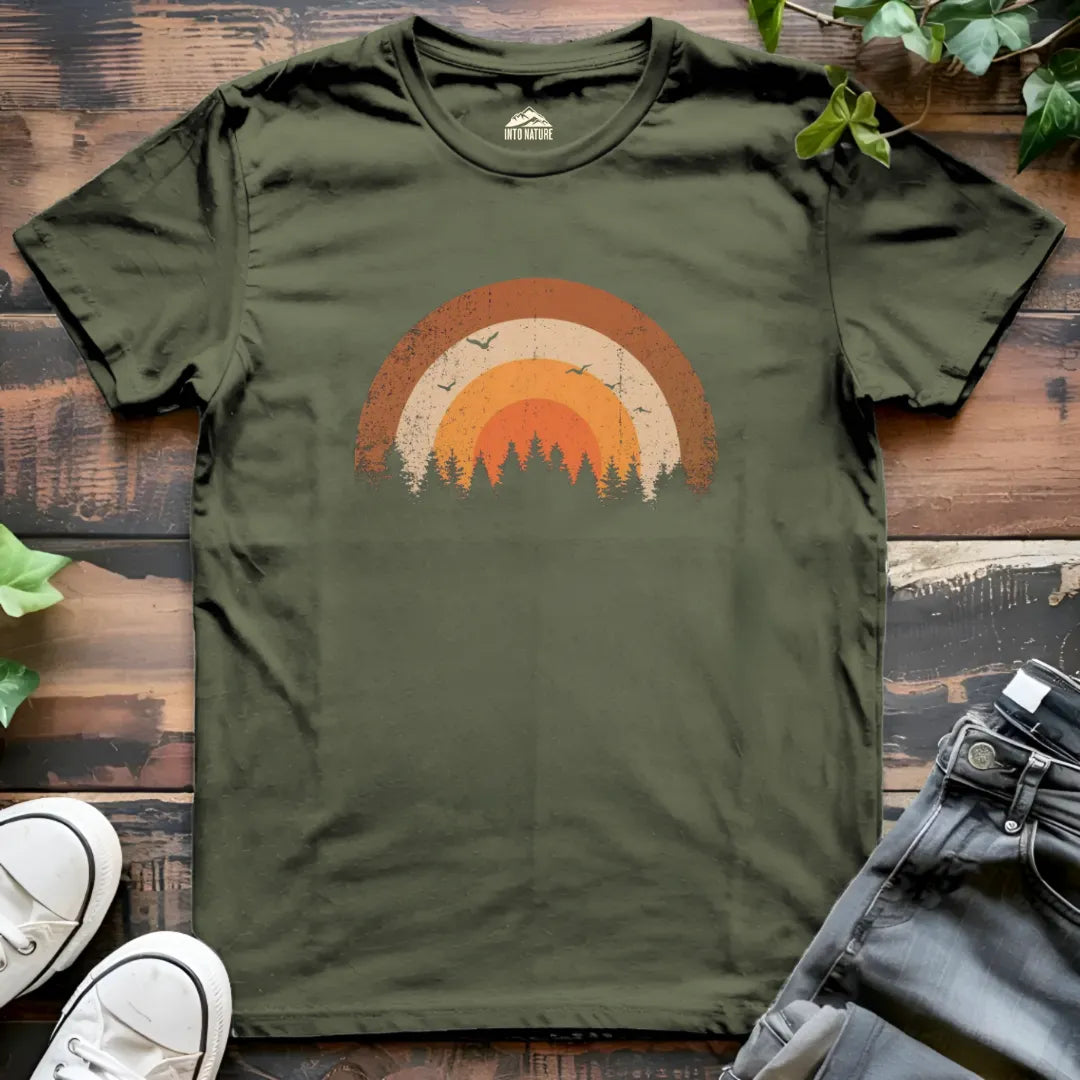 Rust Horizon Tee