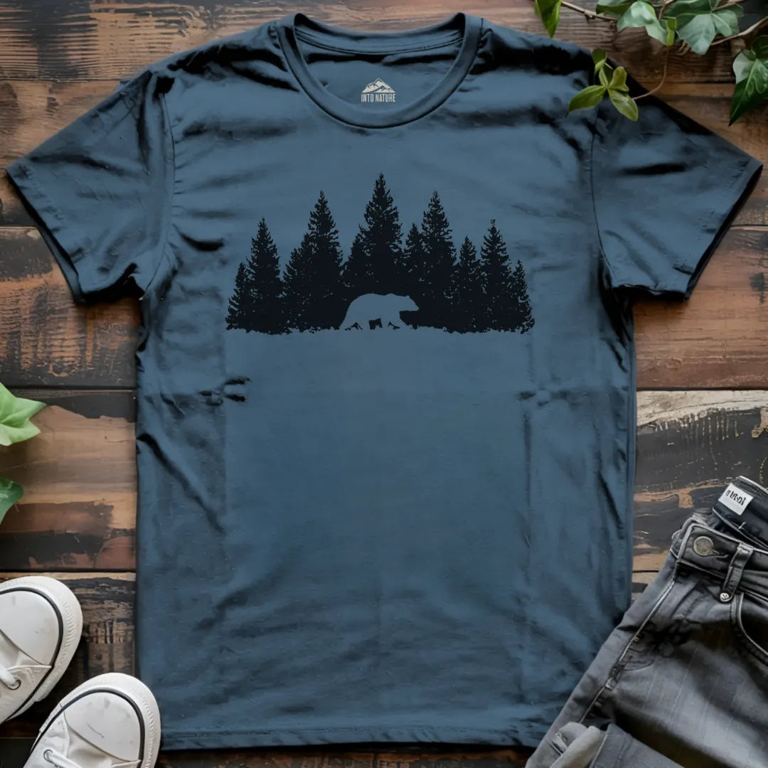 Forest Bear Silhouette Tee