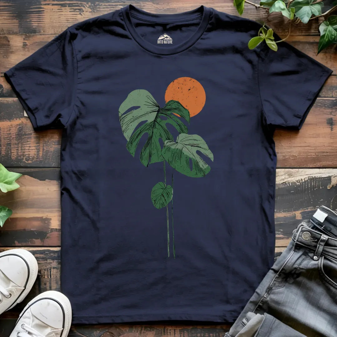 Monstera Sunset Tee