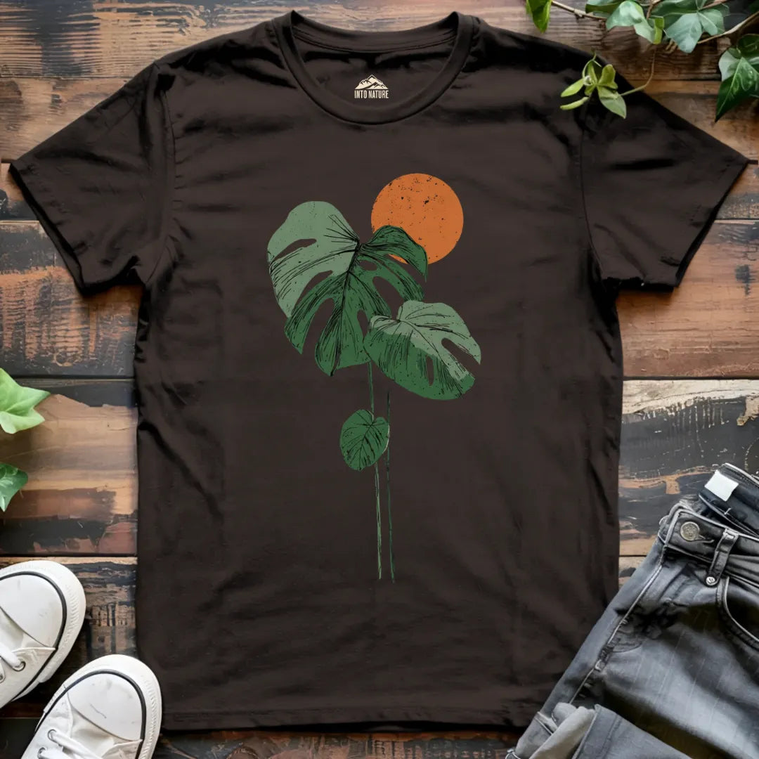 Monstera Sunset Tee