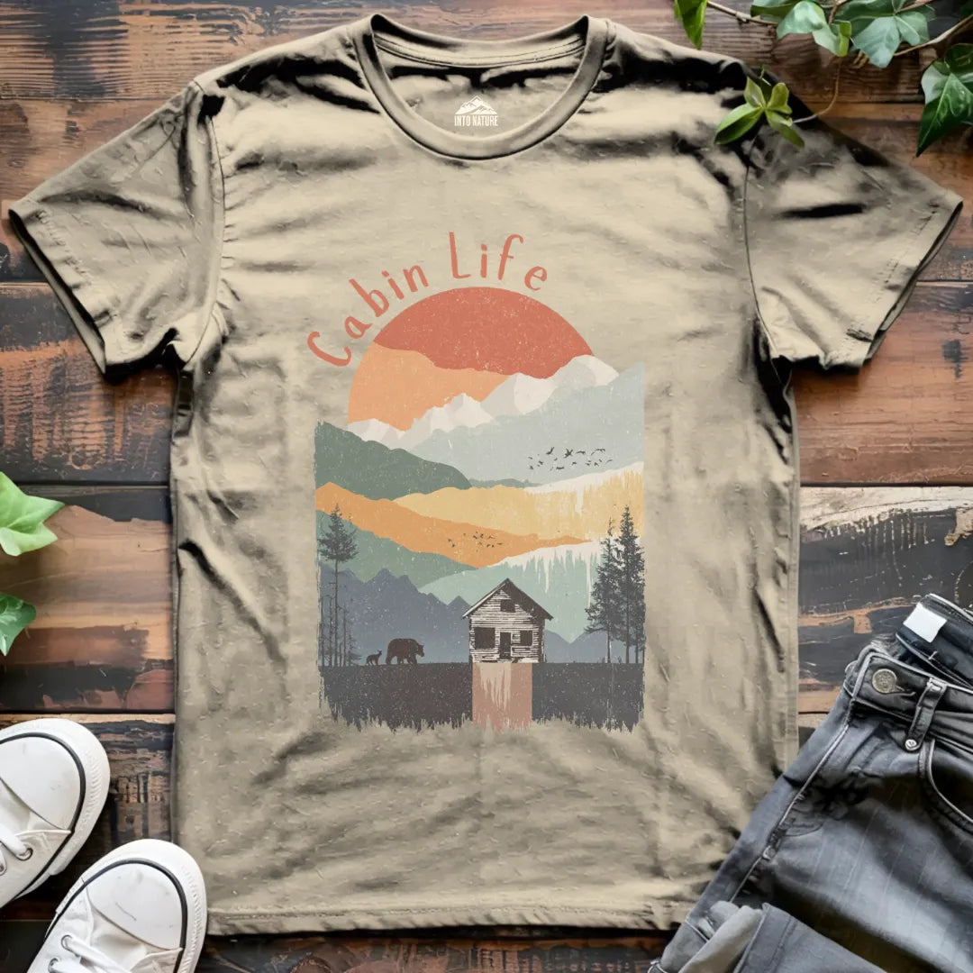 Cozy Cabin Life Tee