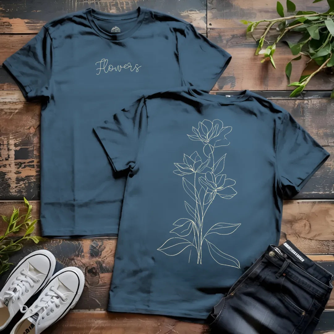 Flower Line Tee