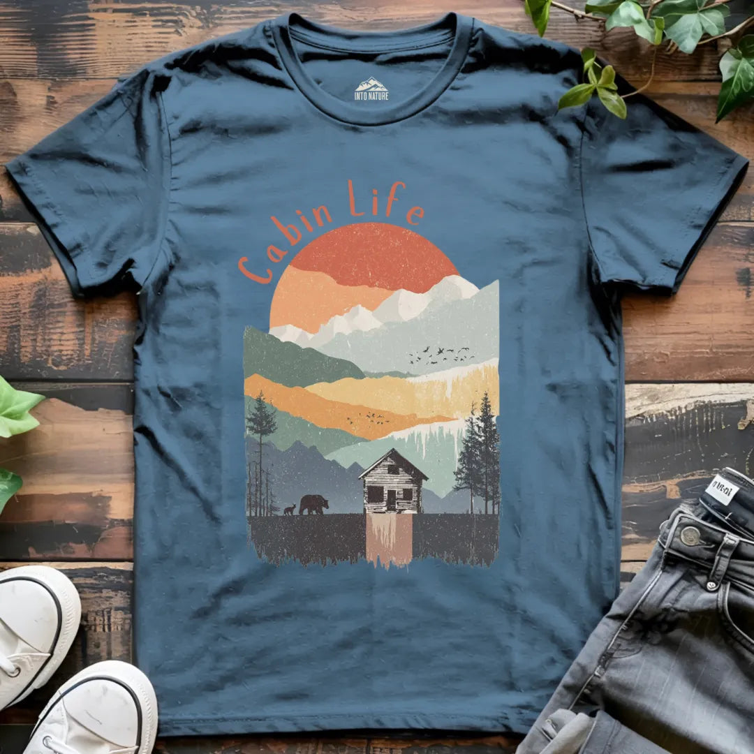 Cozy Cabin Life Tee