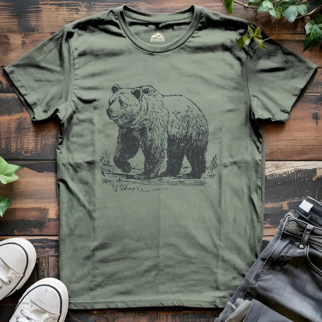 Wildlife Grizzly Bear Tee
