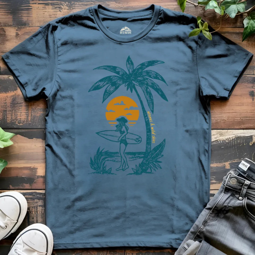 Surfing Sunset Tee