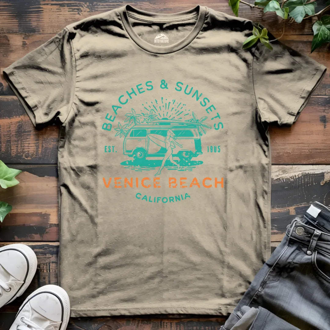 California Beaches & Sunsets Tee