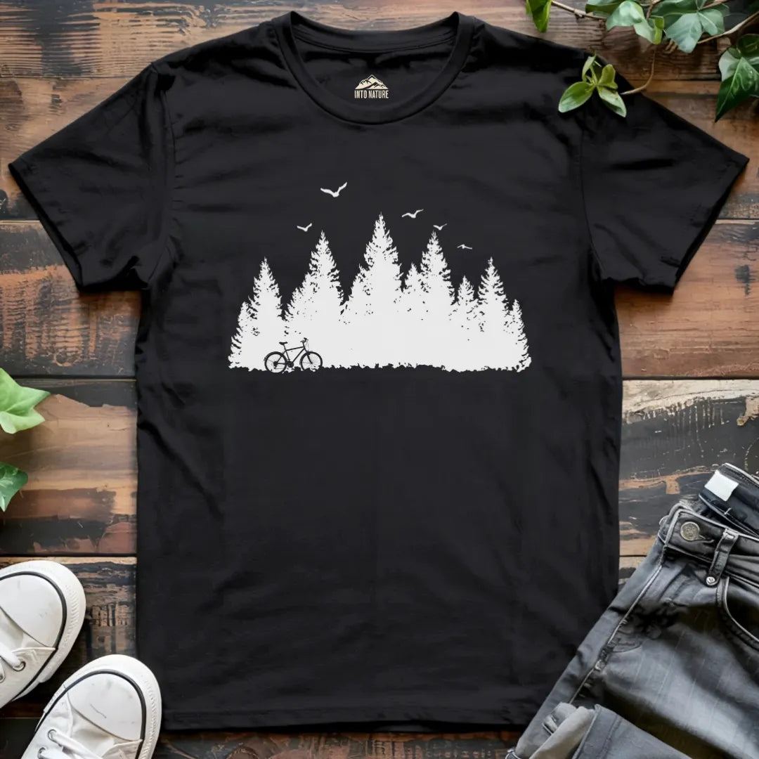 Forest Cycling Silhouette Tee