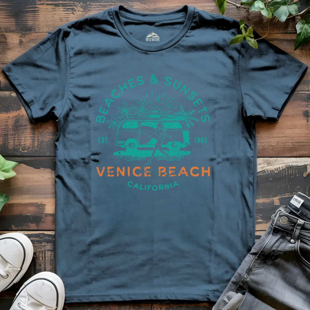 California Beaches & Sunsets Tee