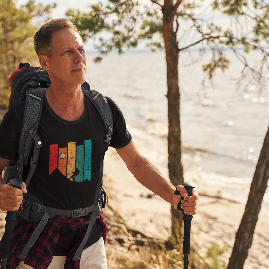 Retro Vintage Hiking Tee