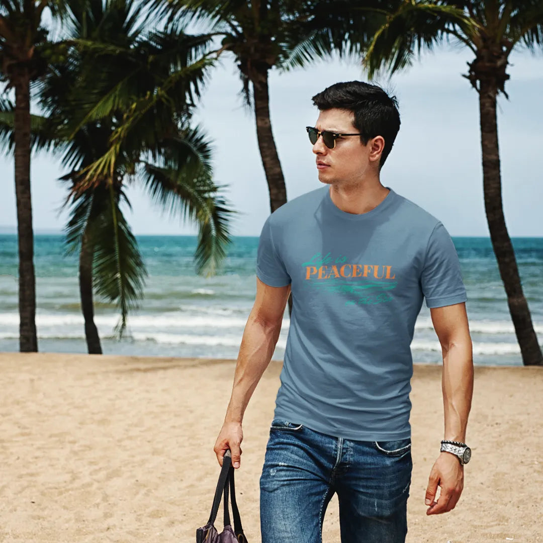 Life is Peaceful on the Sea Tee