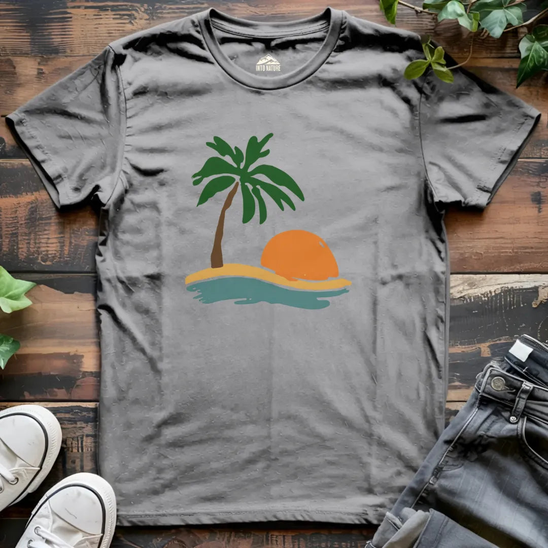 Tropical Sunset Painting Tee