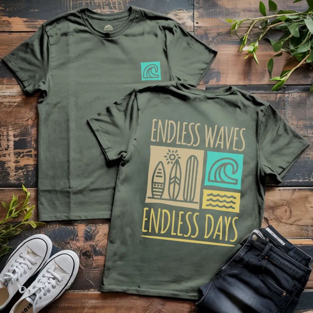 Endless Waves Surfing Tee