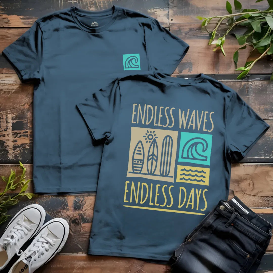 Endless Waves Surfing Tee