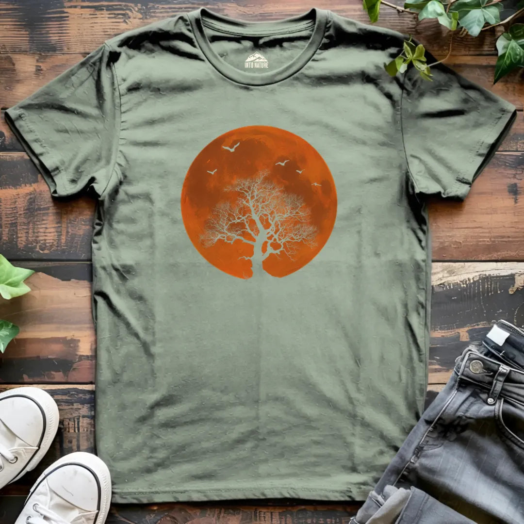 Blood Moon Tree Tee