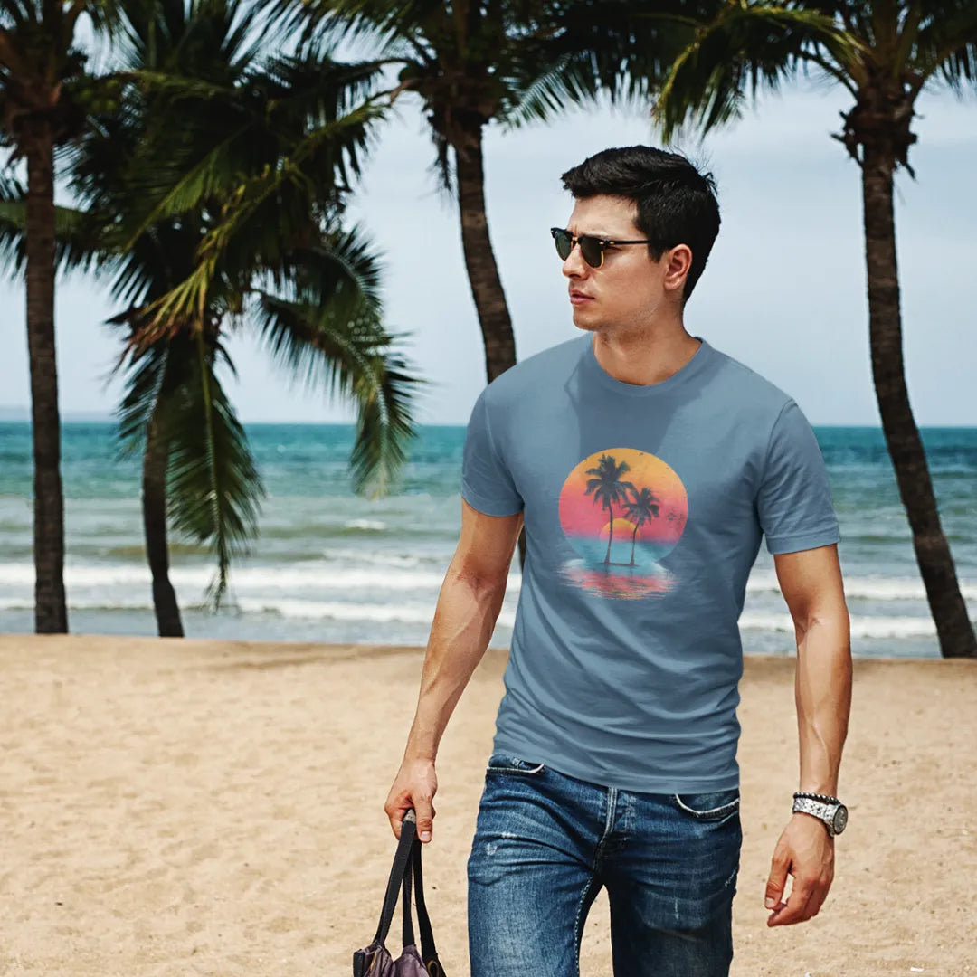 Tropical Sunset Vibes Tee