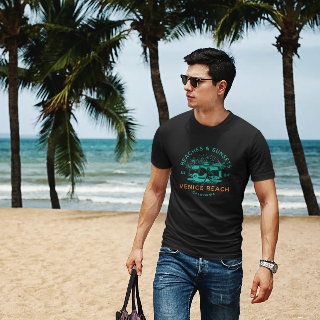 California Beaches & Sunsets Tee