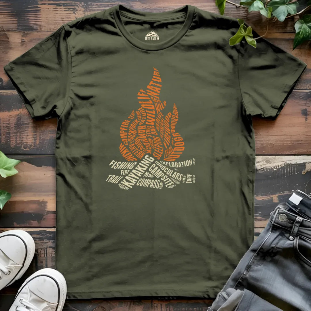 Campfire Words Tee