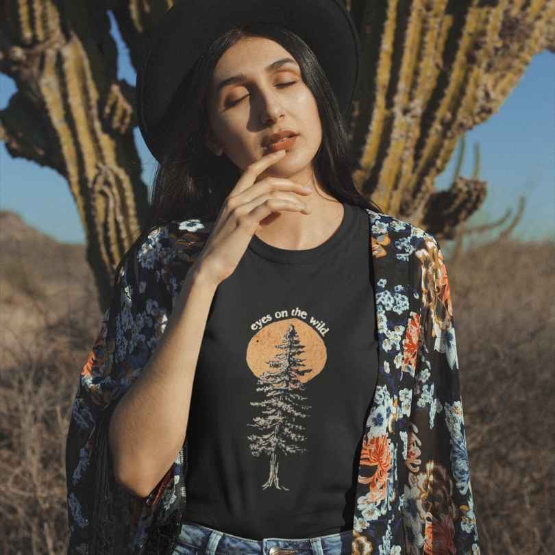 Eyes on the Wild Adventure Tee