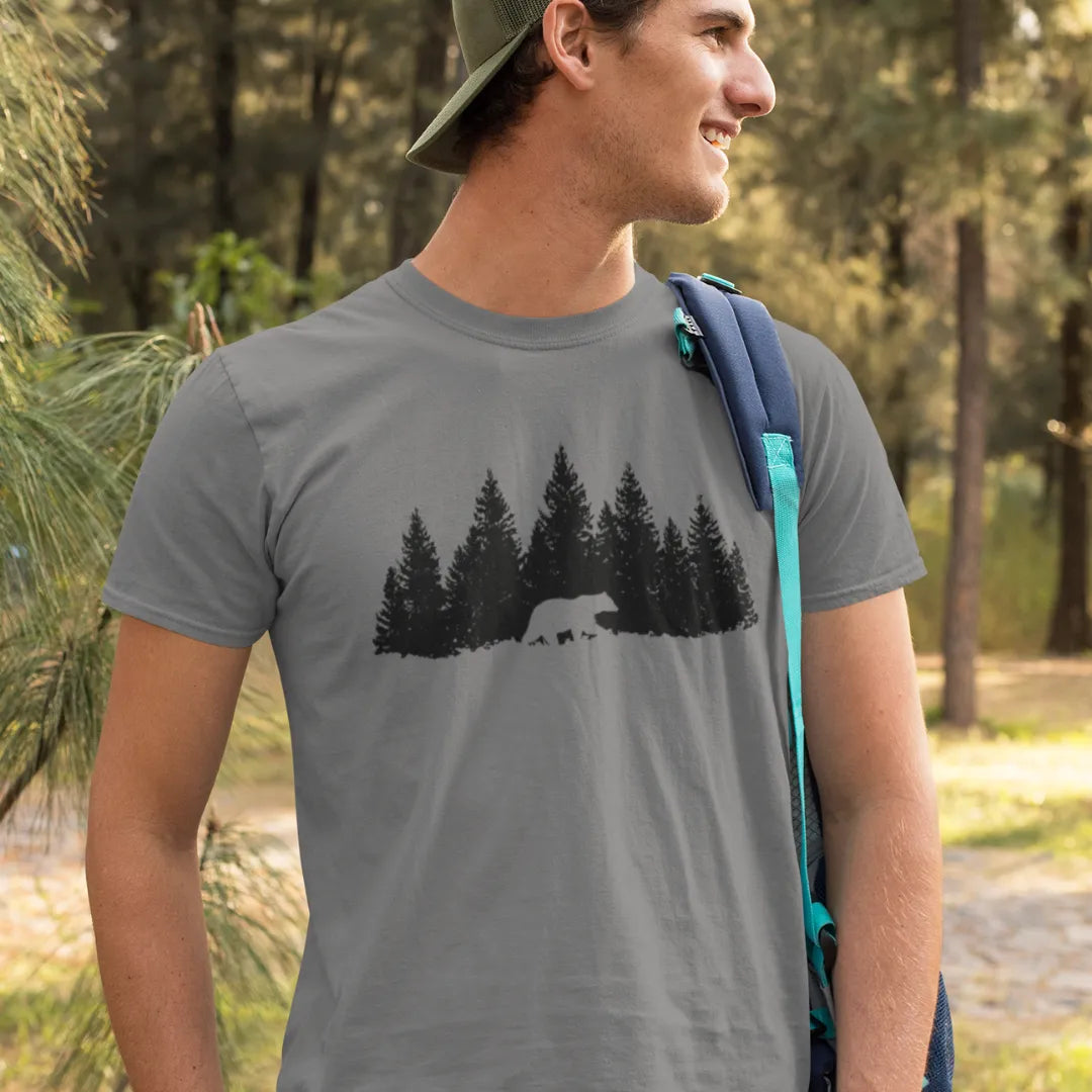 Forest Bear Silhouette Tee