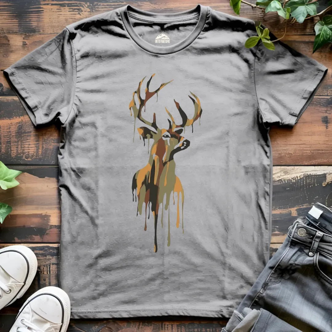 Rustic Deer Art Tee
