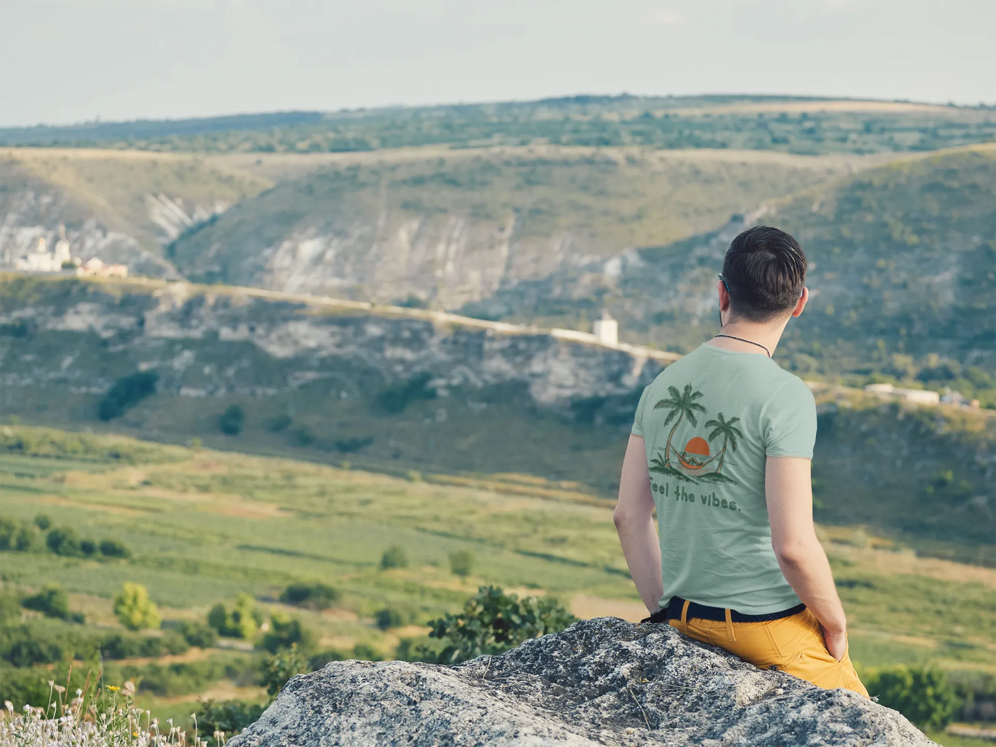 Feel the Vibes Summer Tee