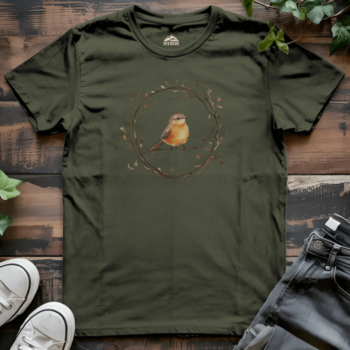 Autumn Bird Tee - Into Nature Co.