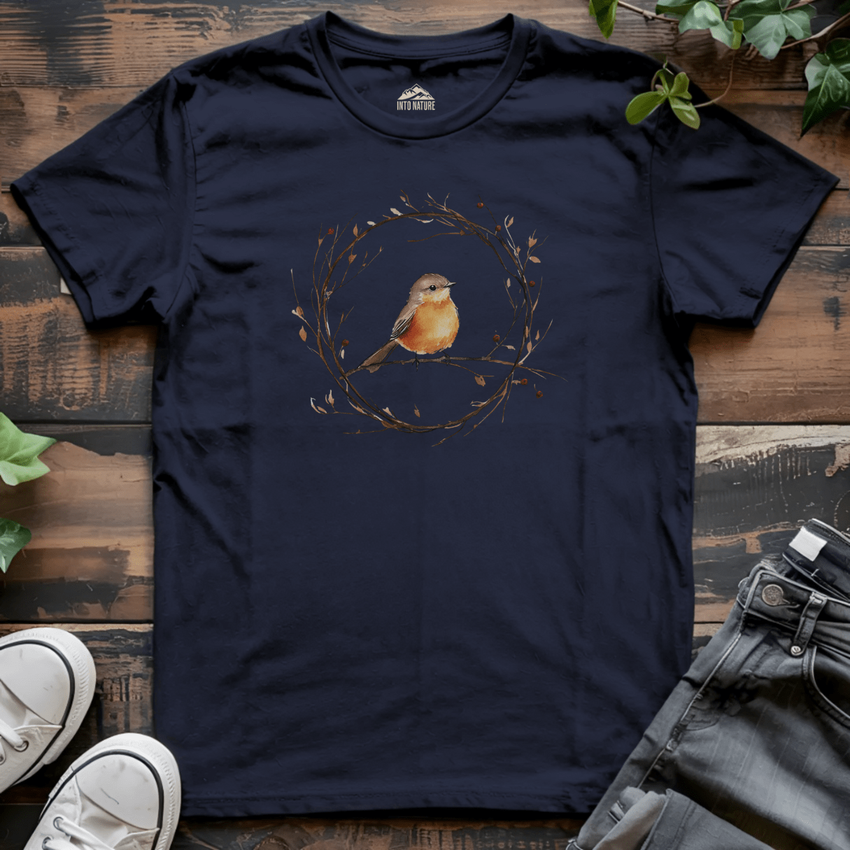 Autumn Bird Tee - Into Nature Co.